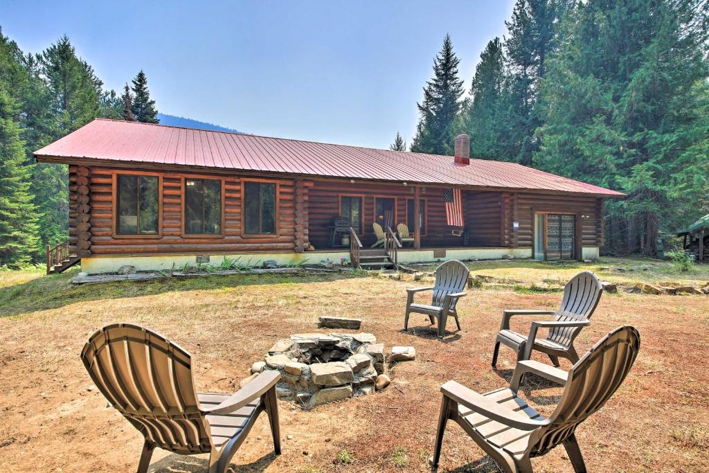 Riverfront Troy Cabin Ready with Bikes and Rafts!